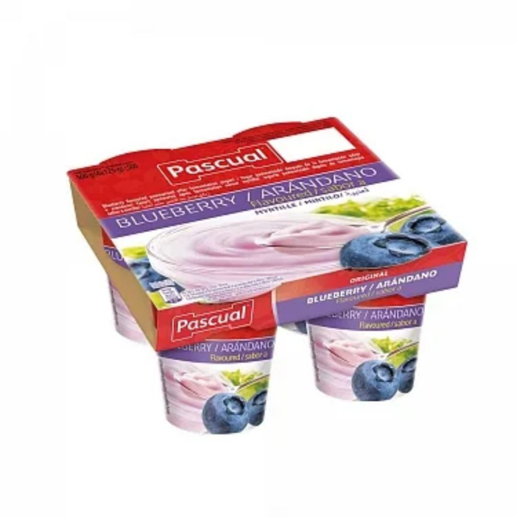 PASCUAL藍莓風味優格125g-4入