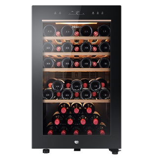 冠億冷凍家具行 Haier海爾 49瓶 電子式恆溫儲酒冰櫃/紅酒櫃 (JC-118)