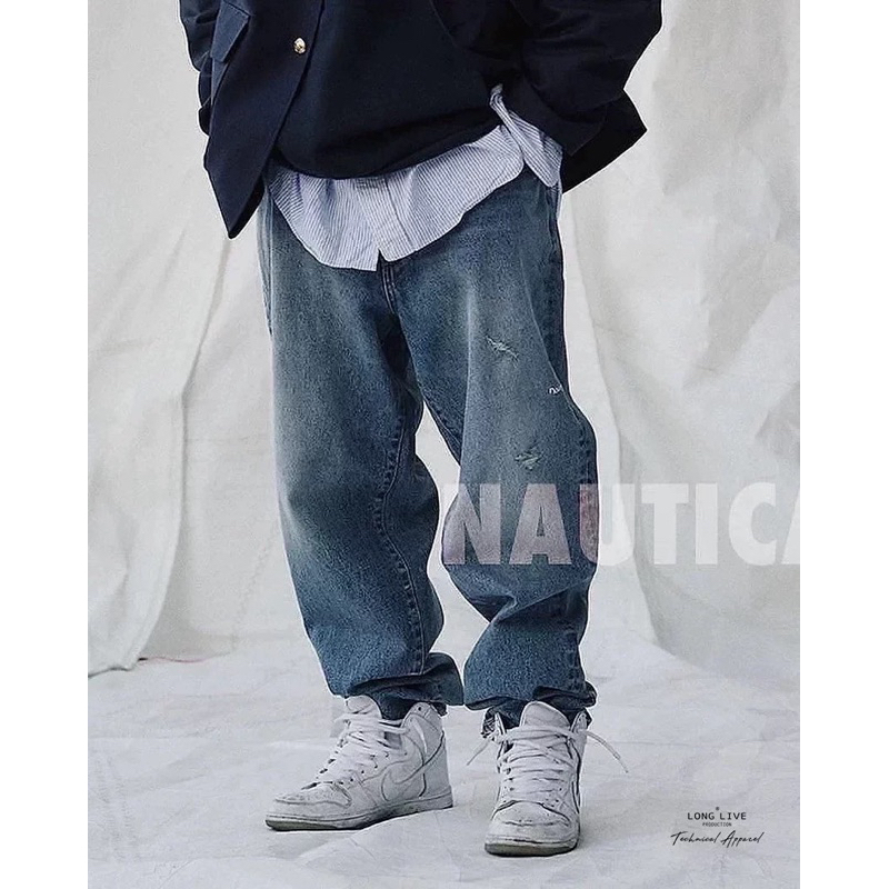 日本代購23SS NAUTICA PANT 牛仔褲 三色 潮流 工裝 潮流 滑板褲 長褲