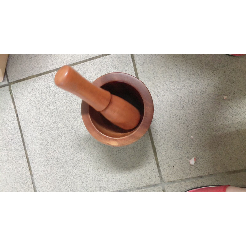 木製搗臼搗缽 搗藥 搗蒜 研磨 搗蒜器