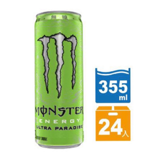 【 魔爪Monster Energy 】超越仙境碳酸飲料 355ml (24入/箱)