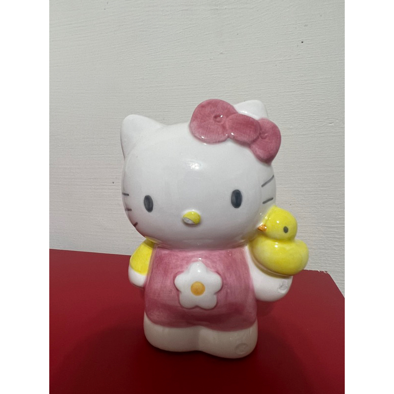 Hello Kitty 1997年 早期陶瓷存錢筒 🈶️瑕