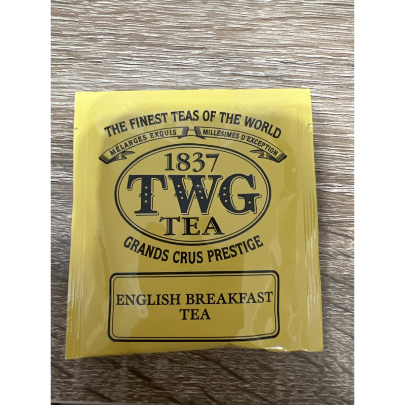 現貨～新加坡TWG 貴婦手工縫製茶包-英式早餐茶 (English Breakfast Tea;黑茶)