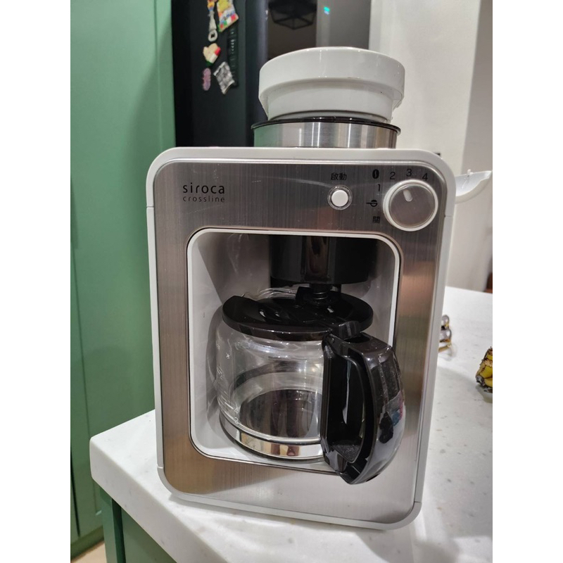 【Siroca】買到賺到極新自動研磨咖啡機 SC-A1210W(完美白)
