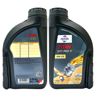 【車百購】 Fuchs TITAN GT1 PRO V 0W20 節能機油 全合成機油 VOLVO車款 油電車可用