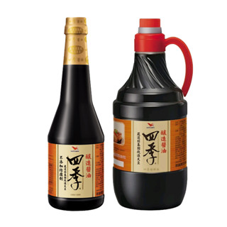 四季釀造醬油 870ml / 1600ml 四季醬油 調味醬油 料理醬油 無防腐劑 豆油 沾醬油