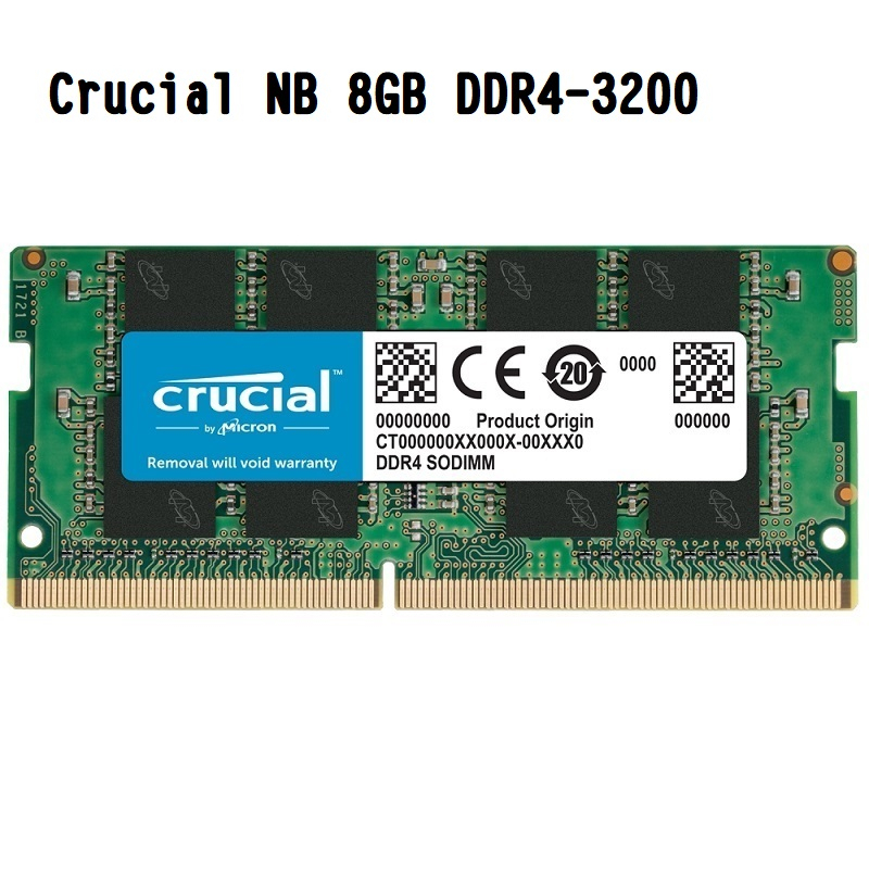 Micron 美光 Crucial NB 8GB DDR4-3200 筆記型記憶體