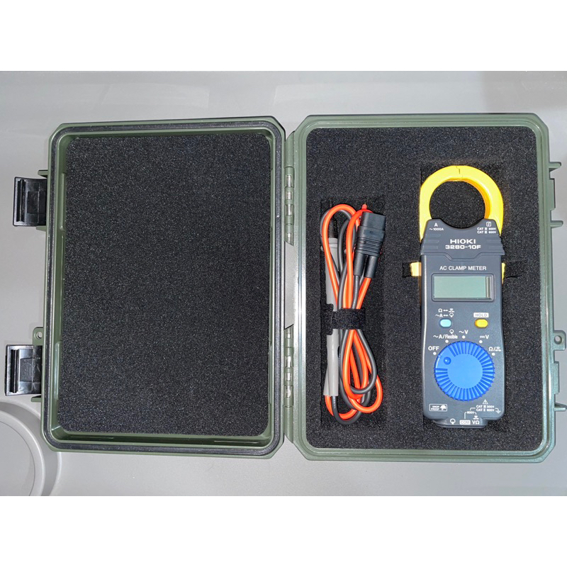 台灣現貨 HIOKI 3280-10F勾錶保護盒 、驗電筆保護盒IP67防水、防摔、防撞、防塵、防髒（IP67版）
