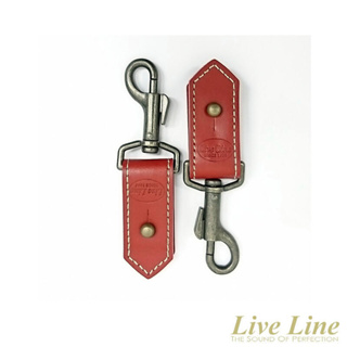 【又昇樂器】Live Line SNAP-END LSE20RED 吉他 背帶 轉接連接器 紅色