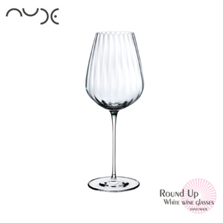 【NUDE】Round Up系列 White wine glasses 手工水晶玻璃白酒杯 350mL 紅酒杯 無鉛水晶