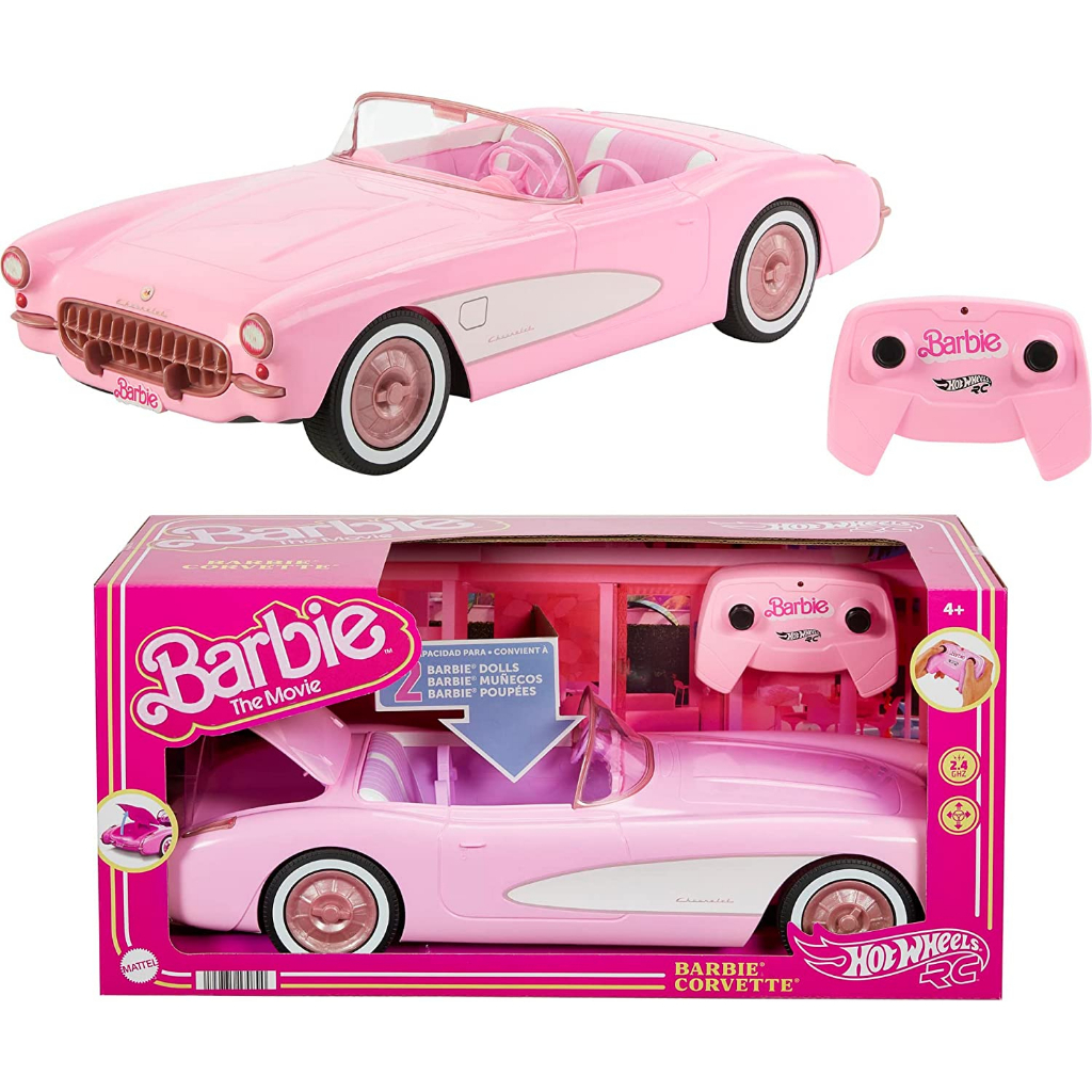 ５號雜貨屋＊(預購/代購~ 請詢價)芭比 芭比真人電影版 汽車 Barbie The Movie 搖控車