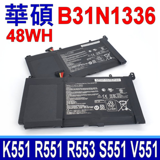 ASUS B31N1336 原廠規格 電池 S551La S551Lb S551LC S551LN V551L
