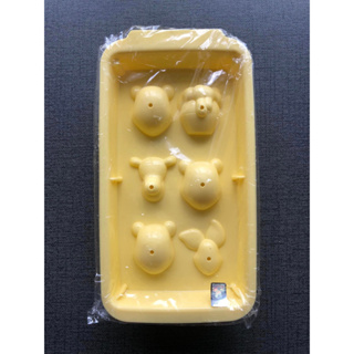 迪士尼 Disney 小熊維尼 Winnie Pooh 3D立體製冰盒 製冰器 冰格 冰塊 冰盒 巧克力 果凍 模具