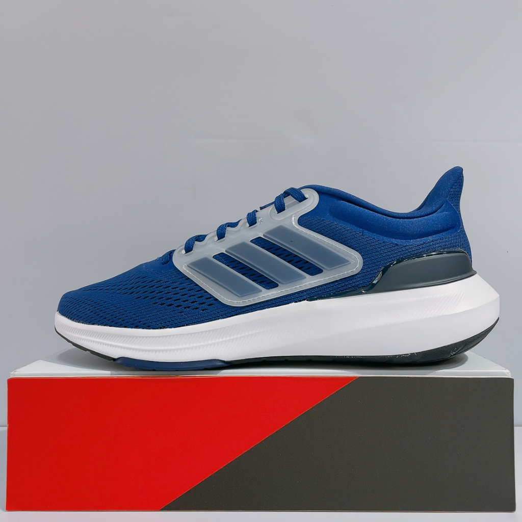 adidas ULTRABOUNCE 男生 藍色 舒適 透氣 運動 慢跑鞋 HP5774