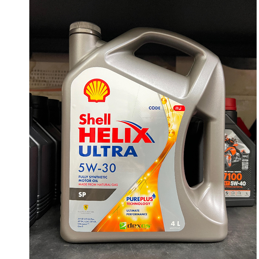 可超取【阿齊】殼牌 Shell HELIX ULTRA 5W30 SP GF-6A 殼牌 全合成 機油 4L