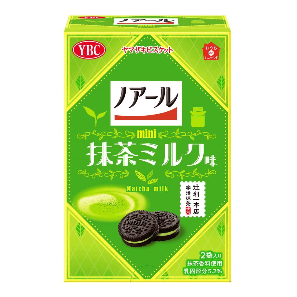 日本 YBC 巧克力抹茶夾心餅乾