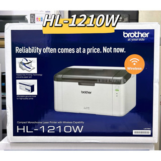 Brother 臺灣兄弟 HL-1210W 無線黑白雷射印表機 單功能印表機 《黑白雷射-無影印功能》