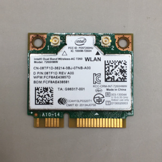 Intel Wireless-AC/N 7260 7260HMW/7260NGW 二手筆電網卡-6