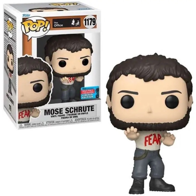 FUNKO POP 1179  MOSE SCHRUTE 摩西 史魯特 會場限定 2021 辦公室 影集 FK58627