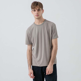 【Projext】和紙絲棉柔軟素T 男款灰色 吸濕排汗 透氣抗臭Papier Tee Gray Men