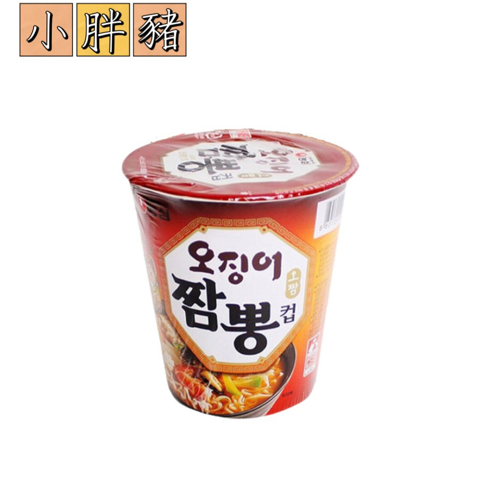 「現貨+預購」韓國代購 農心 魷魚海鮮杯麵（單杯）