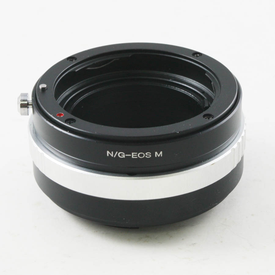 可調光圈 Nikon G AI鏡頭轉Canon EOS M EF-M相機身轉接環NIKON-EOS M AI-EOS M