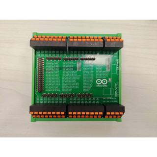 Arduino Mega 2560 Push-in 端子臺轉接板 adpter board din rail mount