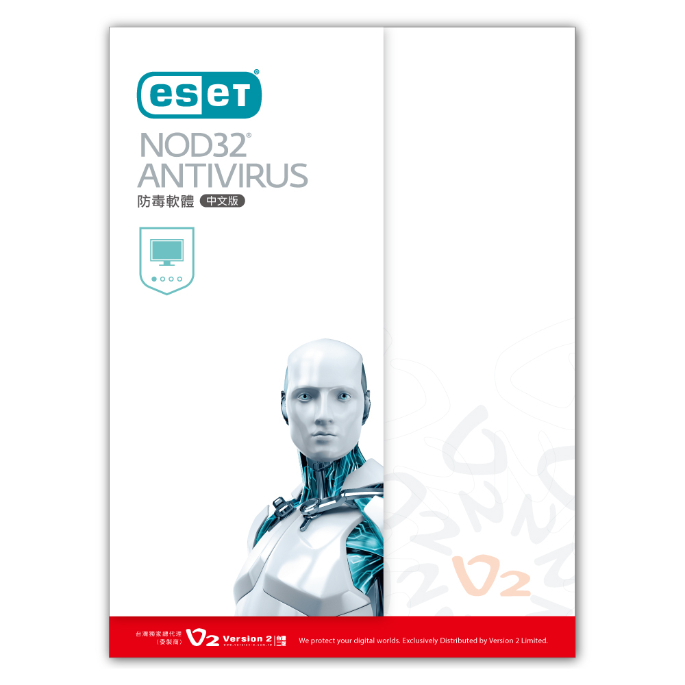 【白米飯3C】ESET NOD32 Antivirus 防毒軟體 單機3年 一台3年版_3台3年版 ((有發票))