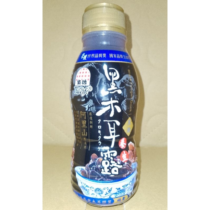 生活 新優植養生黑木耳露(黑糖) 350ml