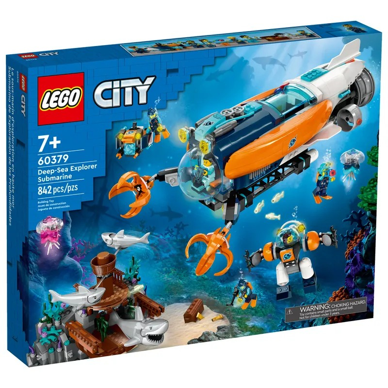 樂高LEGO City系列 深海探險家潛水艇 60379