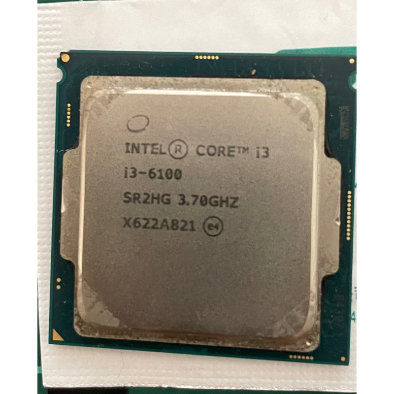 intel I3 6100 LGA 1151腳位 CPU
