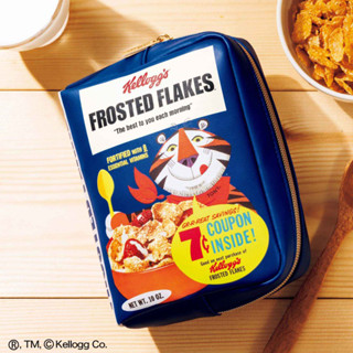 wbar☆日本雜誌附錄 Kellogg's 家樂氏 東尼虎收納包 化妝包 整理收納包 小物包 手拿包