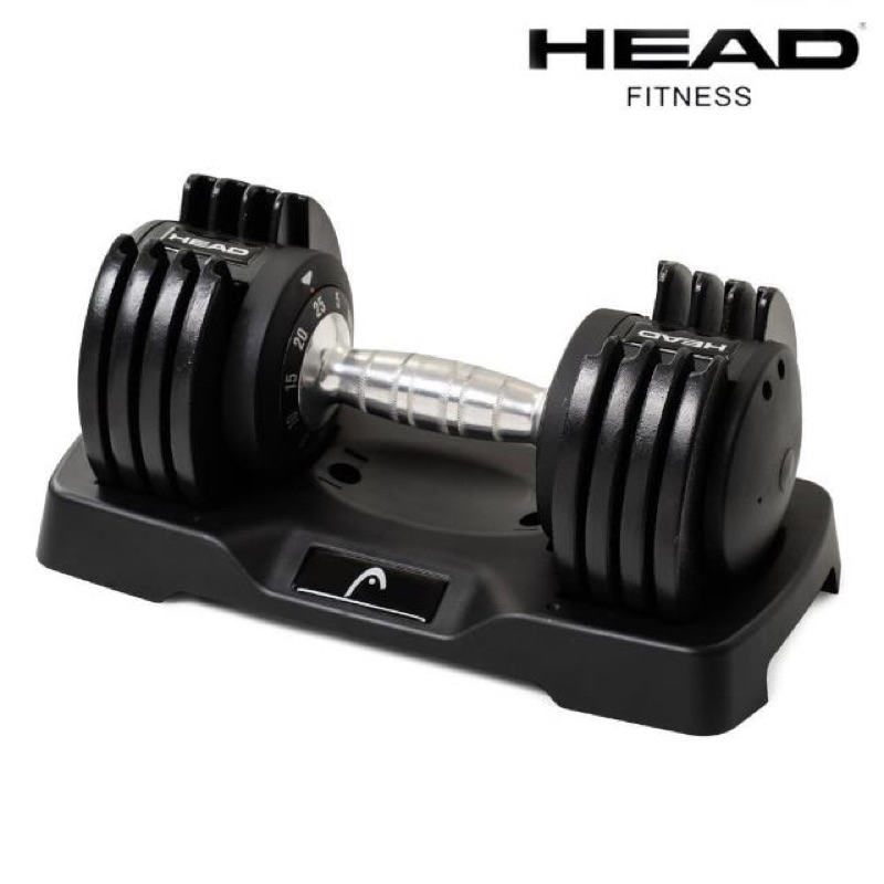已售【HEAD 海德】快速可調式啞鈴25lbs(單支裝/11kg) HA311