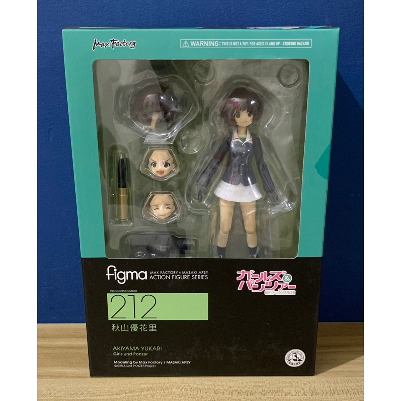 日版figma 212 少女與戰車 秋山優花里