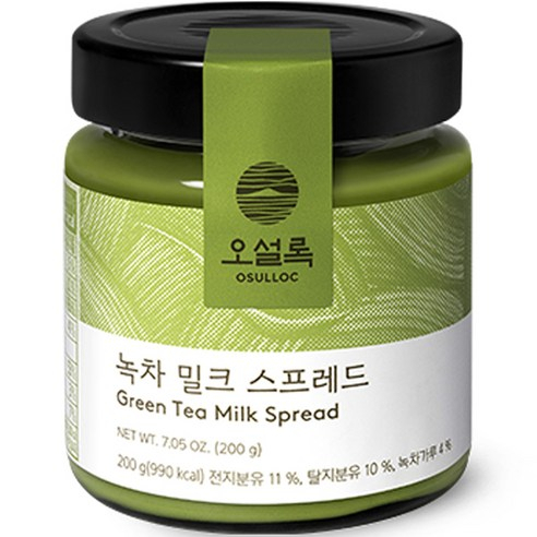 【Mumu】現貨 韓國 產地直送 韓國 OSULLOC 綠茶牛奶醬