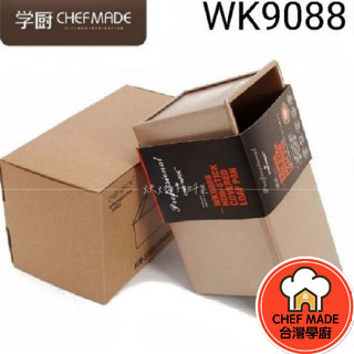吐司模含蓋 吐司 模具 滑蓋 不沾 450克 12兩 金 土司 盒 模 烘焙 烤模 WK9088 學廚 烘培 麵包 批發