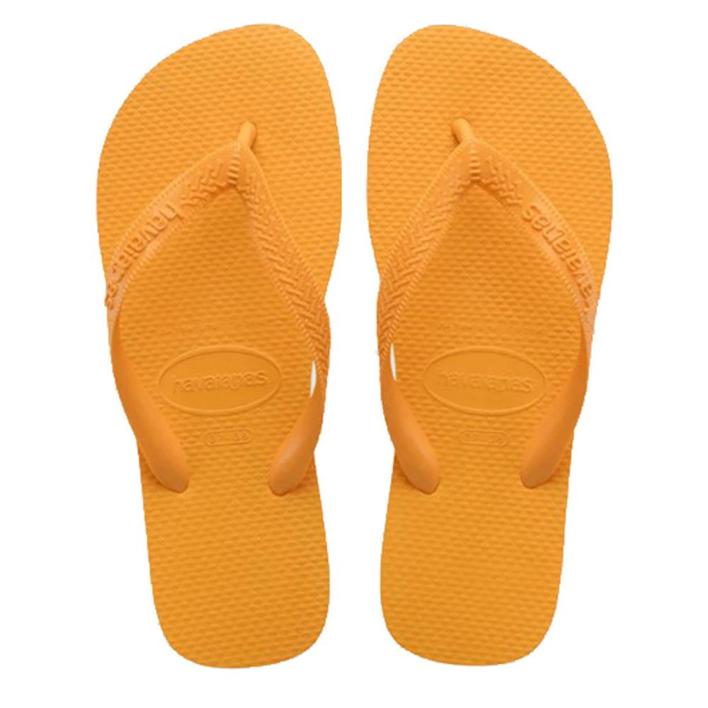 哈瓦仕 Havaianas TOP 橘黃 人字拖 夾腳拖 男女款  H5841【新竹皇家 4000029-1740U】