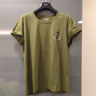 全新大尺碼軍綠超質感棉T恤