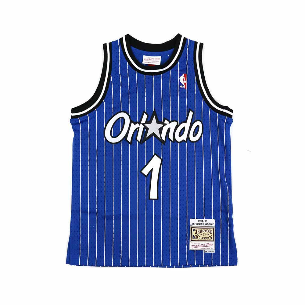 NBA M&amp;N 青少年 G1 Swingman復古球衣 魔術隊 94-95 Penny Hardaway #1 藍色