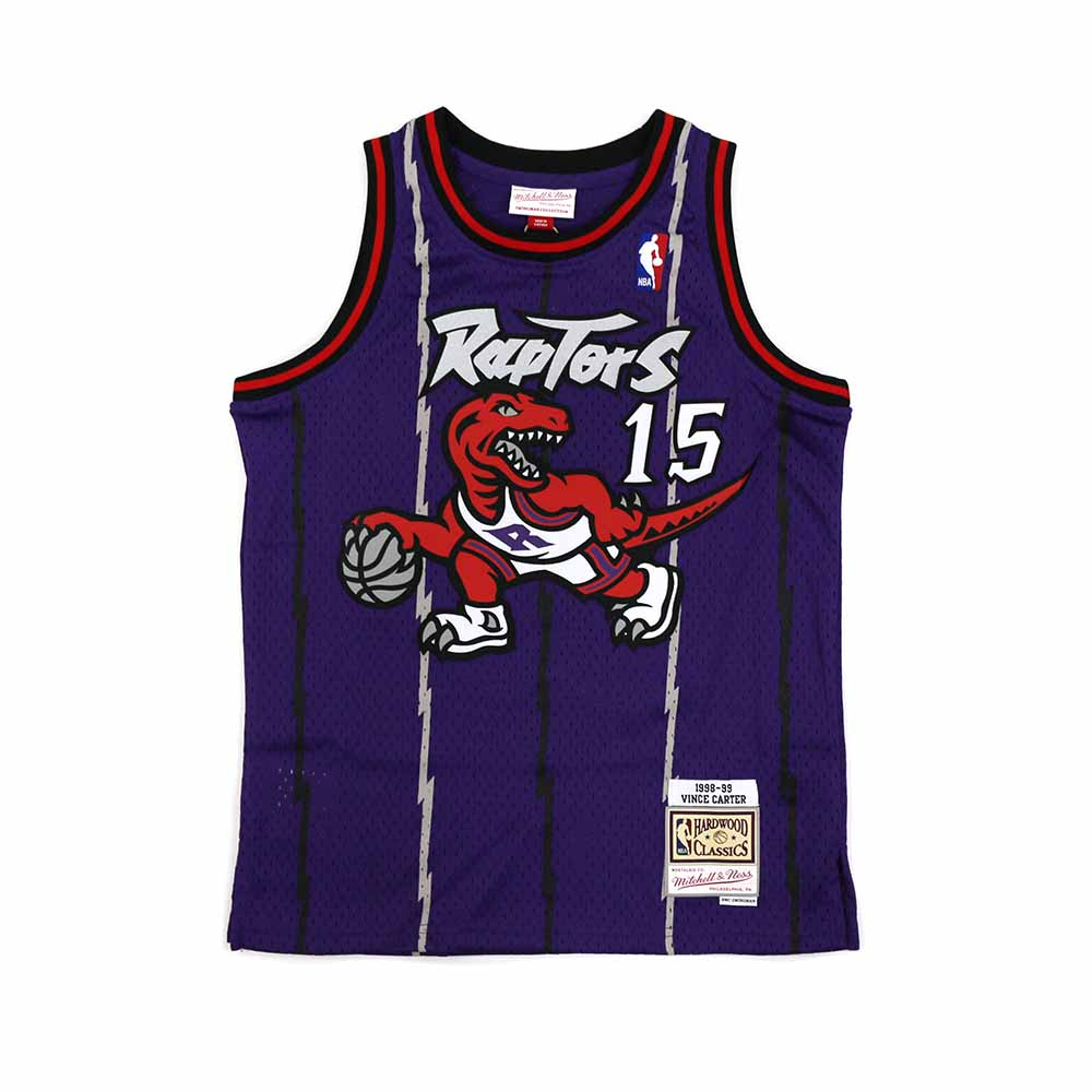 NBA M&amp;N 青少年 G1 Swingman復古球衣 暴龍隊 98-99 Vince Carter #15 紫色
