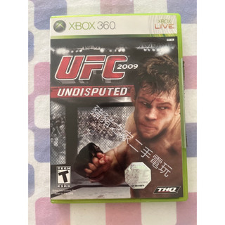 XBOX 360 終極格鬥王者 UFC 2009 英文版 二手 光碟 遊戲片