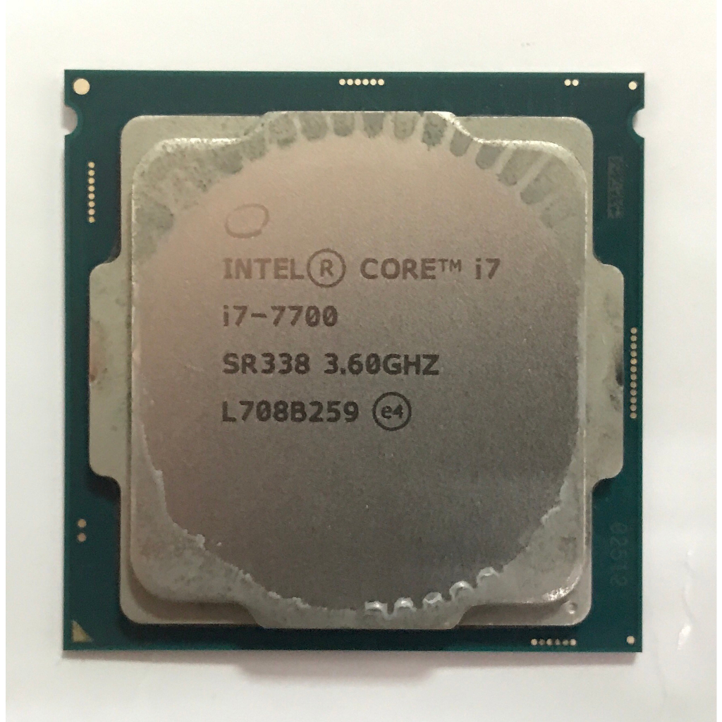 Intel 英特爾 i7 7700 3.6G 8M 4C 8T LGA1151 四核心 7代 附原廠風扇