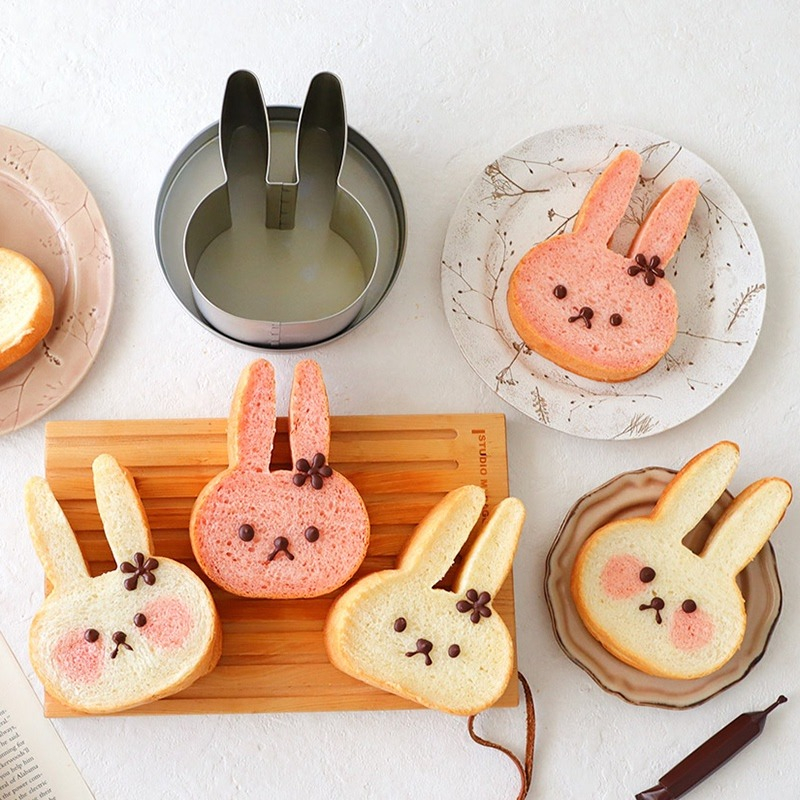 💓葛瑞兒~JUST💓便宜【現貨】可愛兔兔吐司模具 動物造型吐司模 兔型烤模 烘焙模具