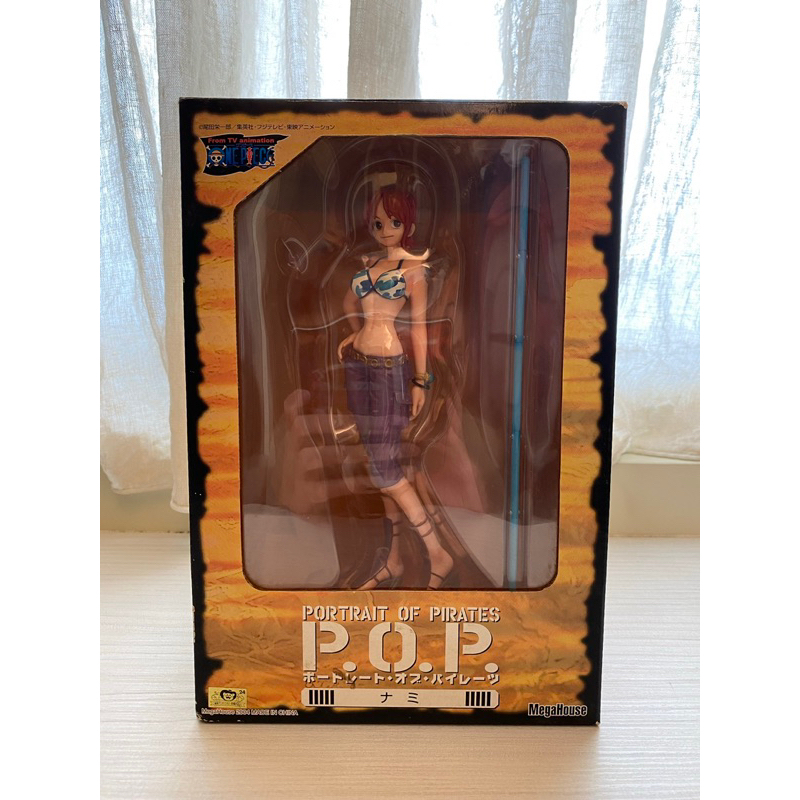 海賊王 航海王 老品 初代第一代P.O.P POP 娜美 2004年MegaHouse出品