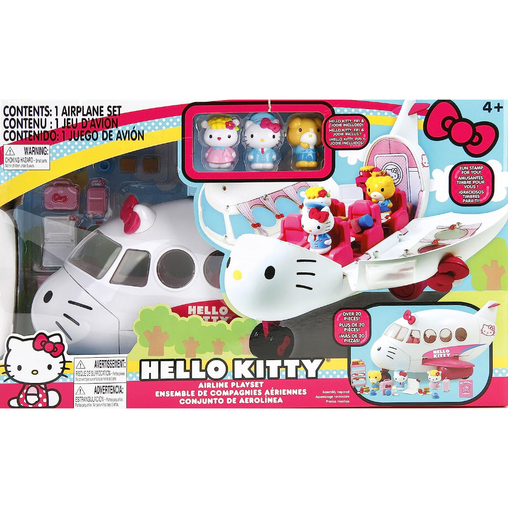 [TC玩具] 三麗鷗 Hello Kitty 航空飛機 家家酒 原價2299 特價