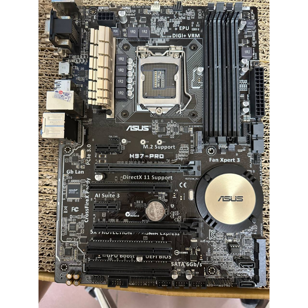 ASUS H97-PRO Socket 1150 良品換下 保固1個月