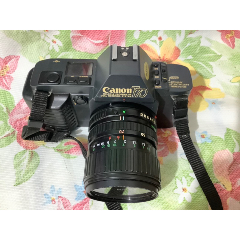 二手品 CANON T70相機，收藏用***只賣2000元