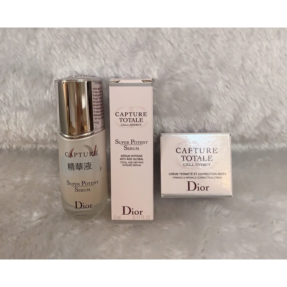 迪奧DIOR 逆時能量精華、逆時能量奇肌霜、超完美持久柔霧粉底液 百貨公司貨 中文標籤