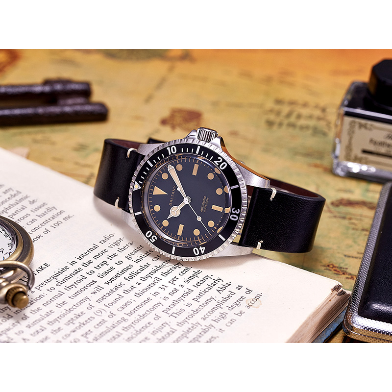 AF Store* BALTANY 復古腕錶 潛水錶 黑水鬼 藍水鬼 200米防水 NH38 自動機芯 賓士針