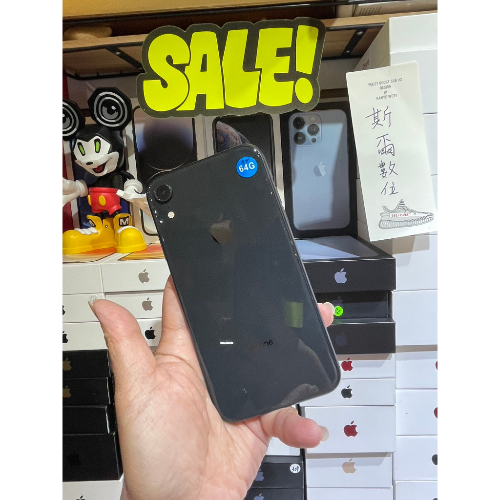 【低成本】Apple iPhone XR 64GB 黑 6.1 吋  蘋果IXR 現貨 有實體店 可面交 L1717